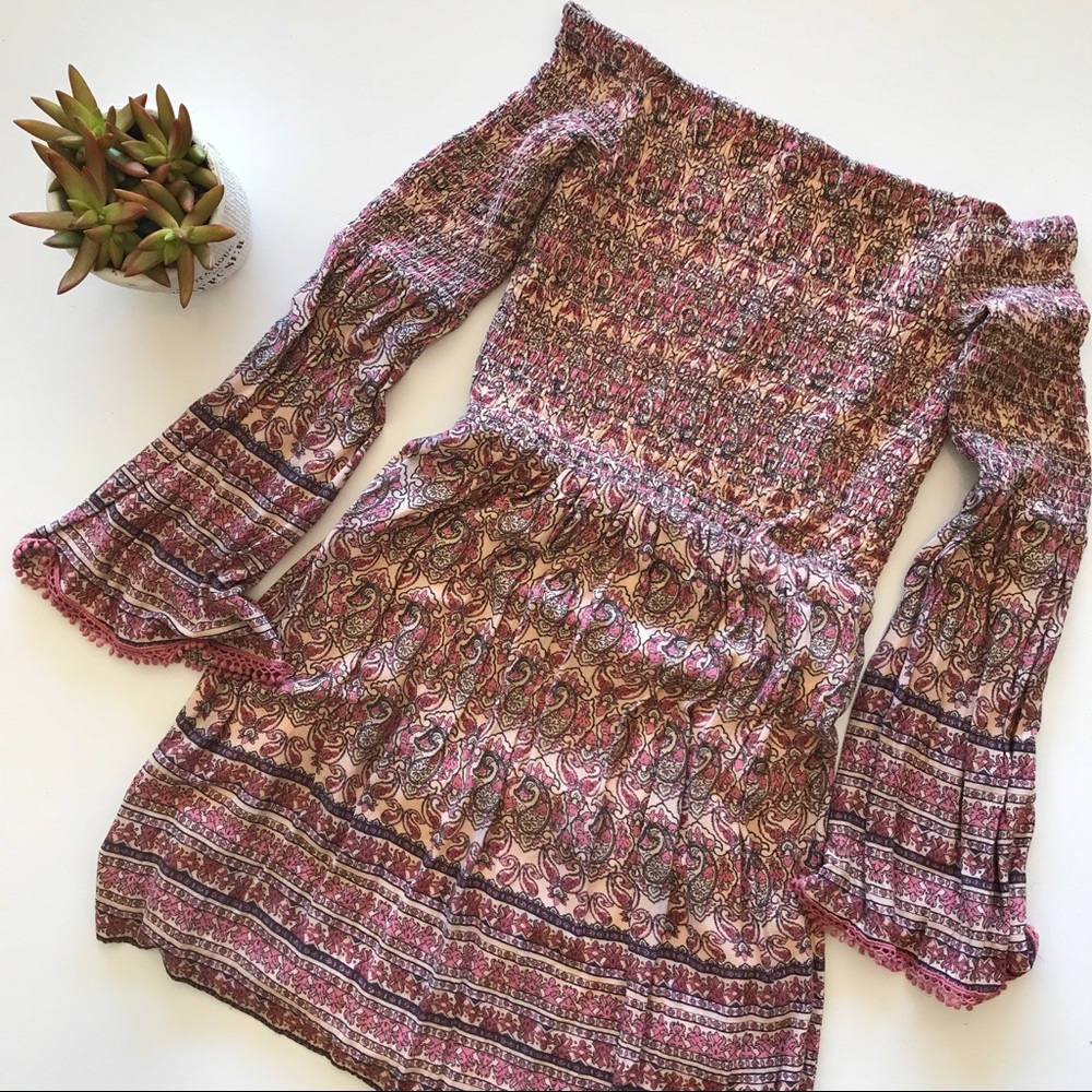 🌿BOHO long sleeve dress 🌿